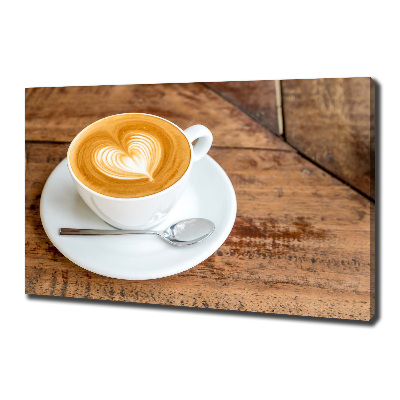 Canvas wall art Coffee in a cup