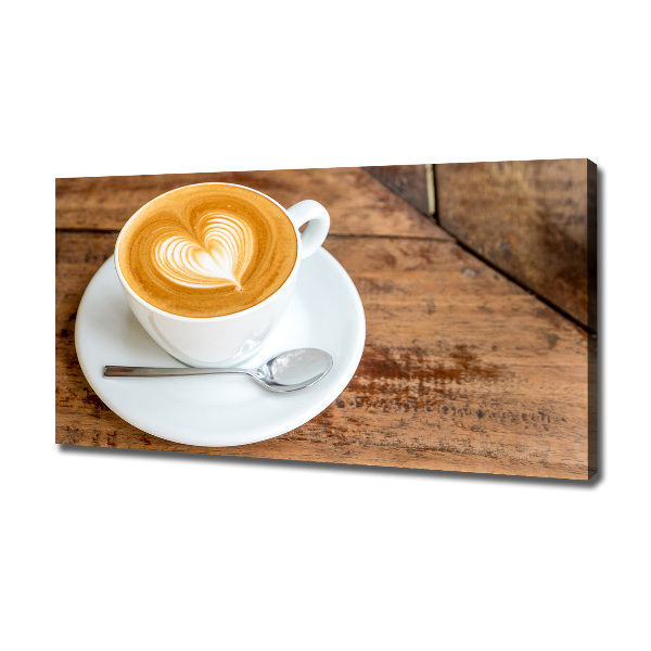 Canvas wall art Coffee in a cup