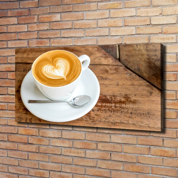 Canvas wall art Coffee in a cup