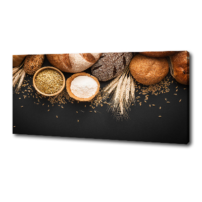 Canvas wall art Bread and wheat