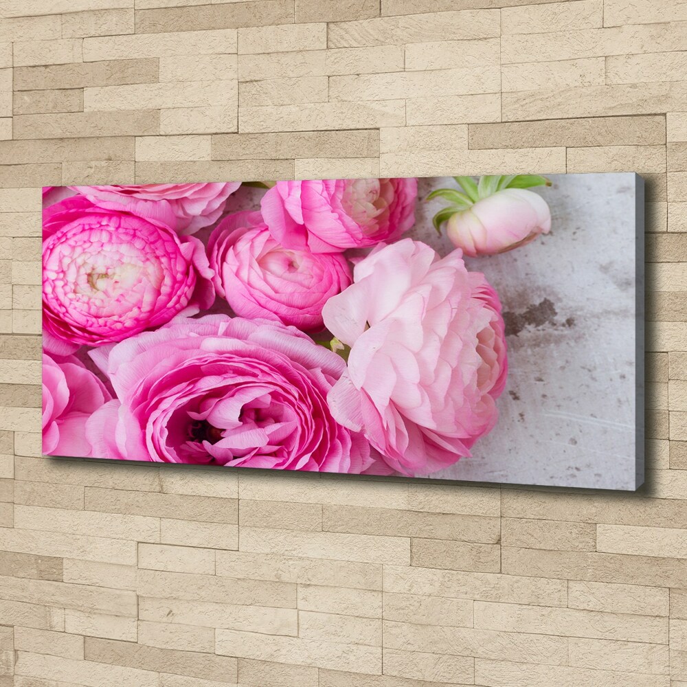 Canvas wall art Wild roses