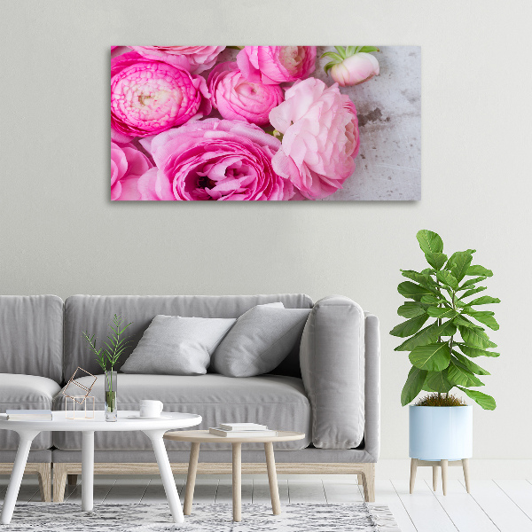 Canvas wall art Wild roses