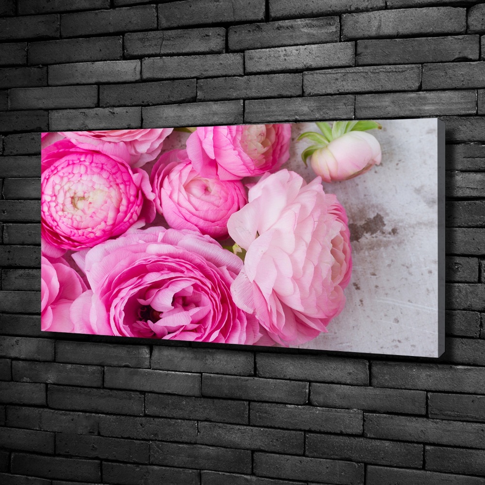 Canvas wall art Wild roses