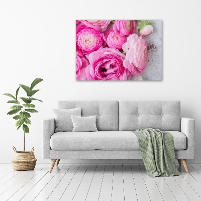 Canvas wall art Wild roses