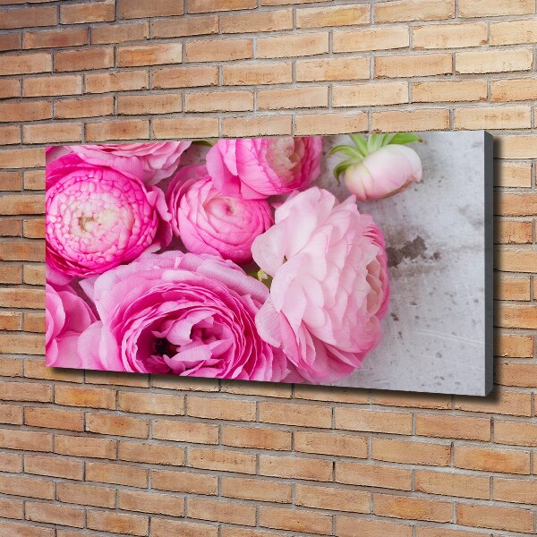 Canvas wall art Wild roses