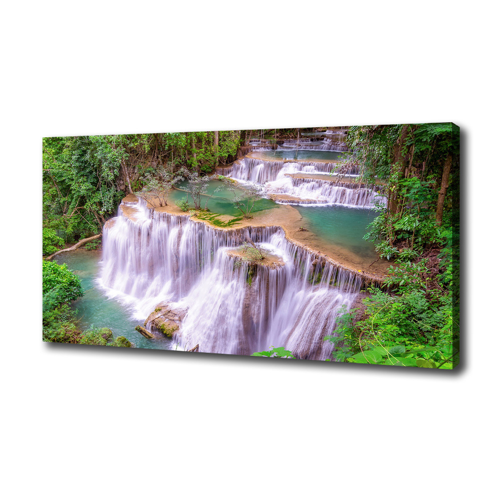 Canvas wall art Thailand waterfall