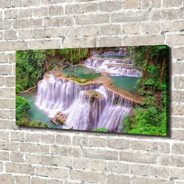 Canvas wall art Thailand waterfall