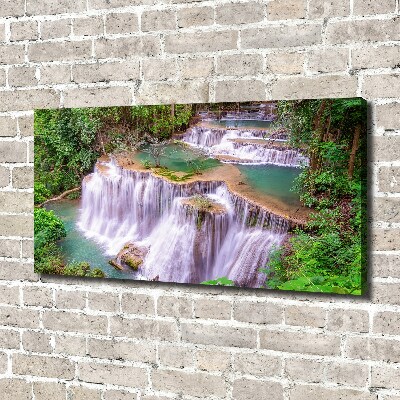 Canvas wall art Thailand waterfall