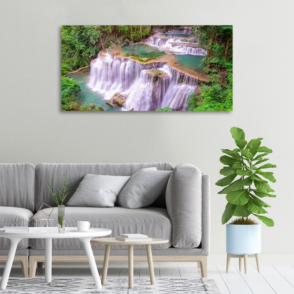 Canvas wall art Thailand waterfall