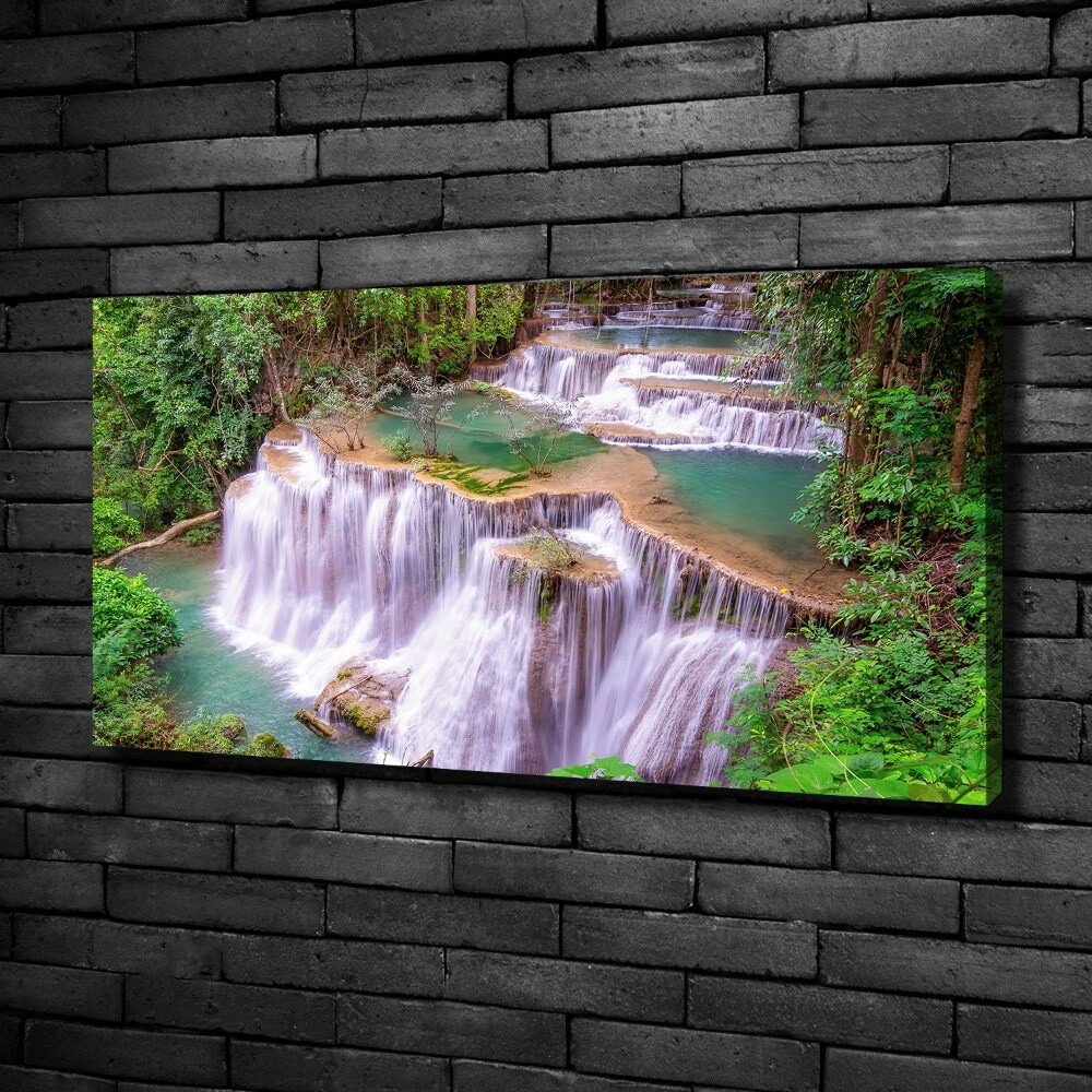 Canvas wall art Thailand waterfall