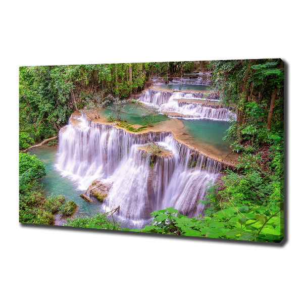 Canvas wall art Thailand waterfall