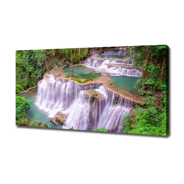 Canvas wall art Thailand waterfall