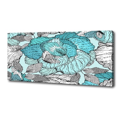 Canvas wall art Floral pattern