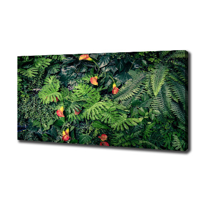 Canvas wall art Exotic jungle