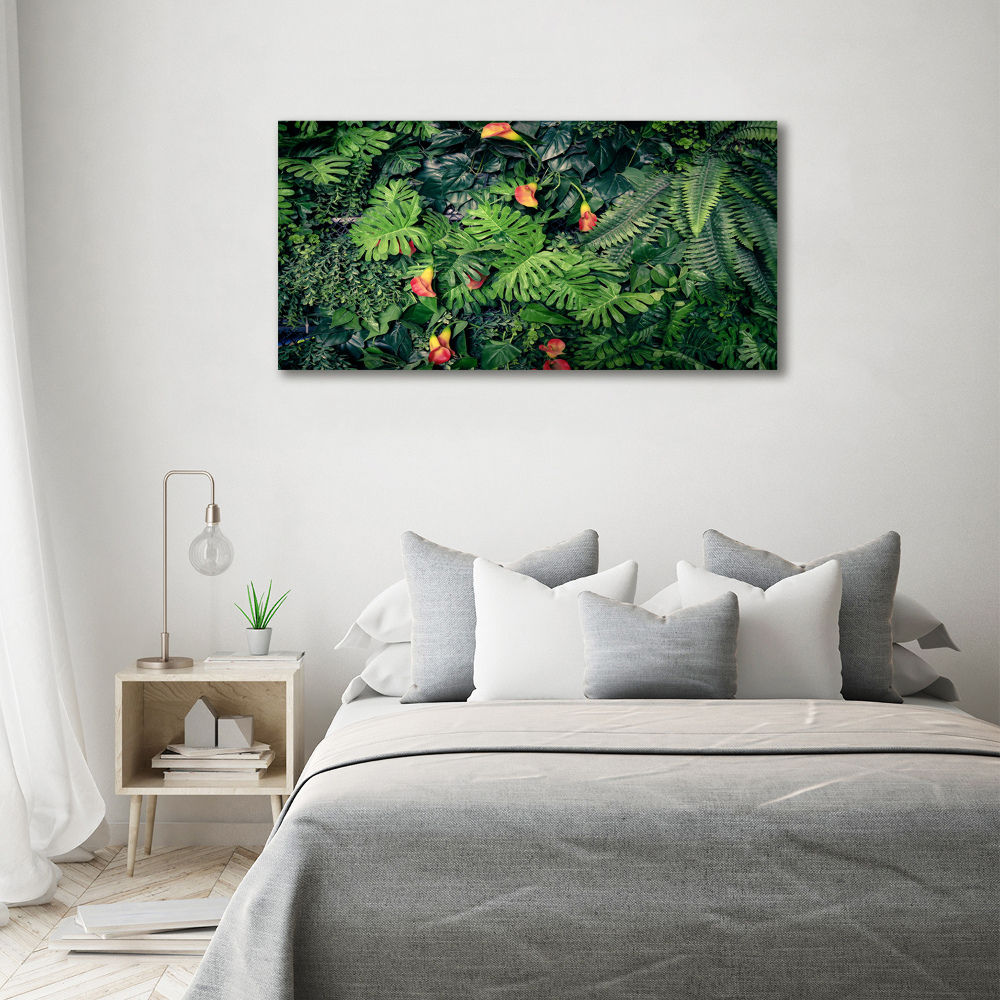 Canvas wall art Exotic jungle