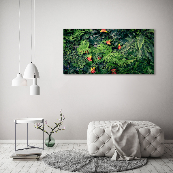 Canvas wall art Exotic jungle