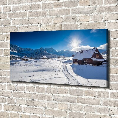 Canvas wall art Tatra Halls