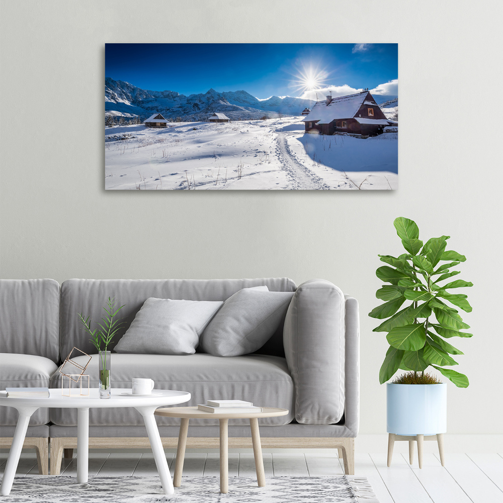 Canvas wall art Tatra Halls