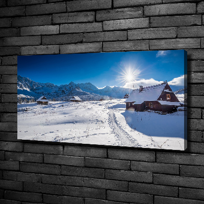 Canvas wall art Tatra Halls