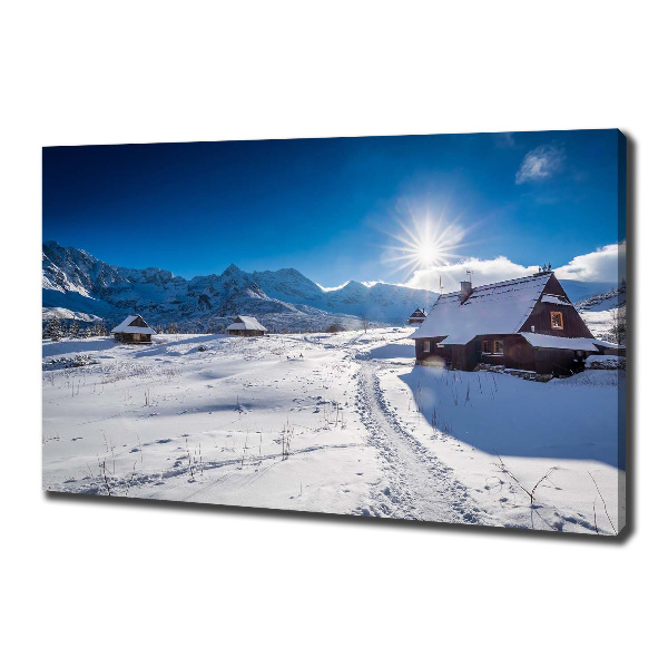 Canvas wall art Tatra Halls