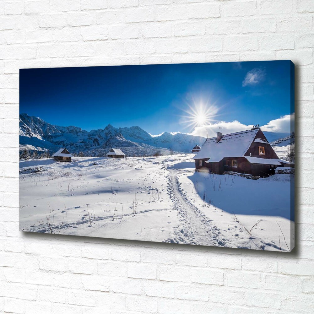 Canvas wall art Tatra Halls