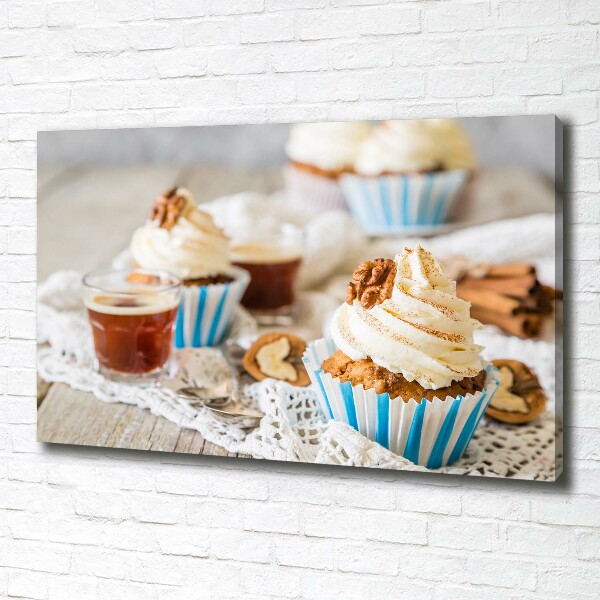 Canvas wall art Cupcakes