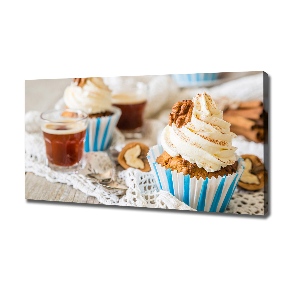 Canvas wall art Cupcakes