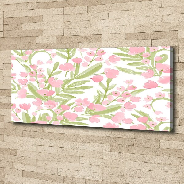 Canvas wall art Floral pattern