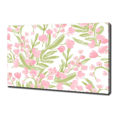 Canvas wall art Floral pattern