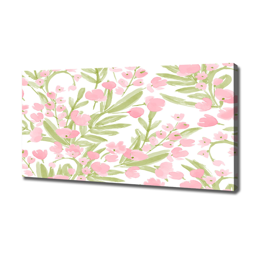 Canvas wall art Floral pattern