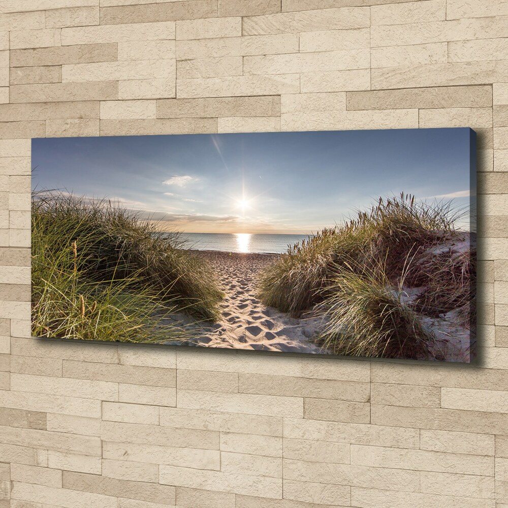 Canvas wall art Coastal dunes