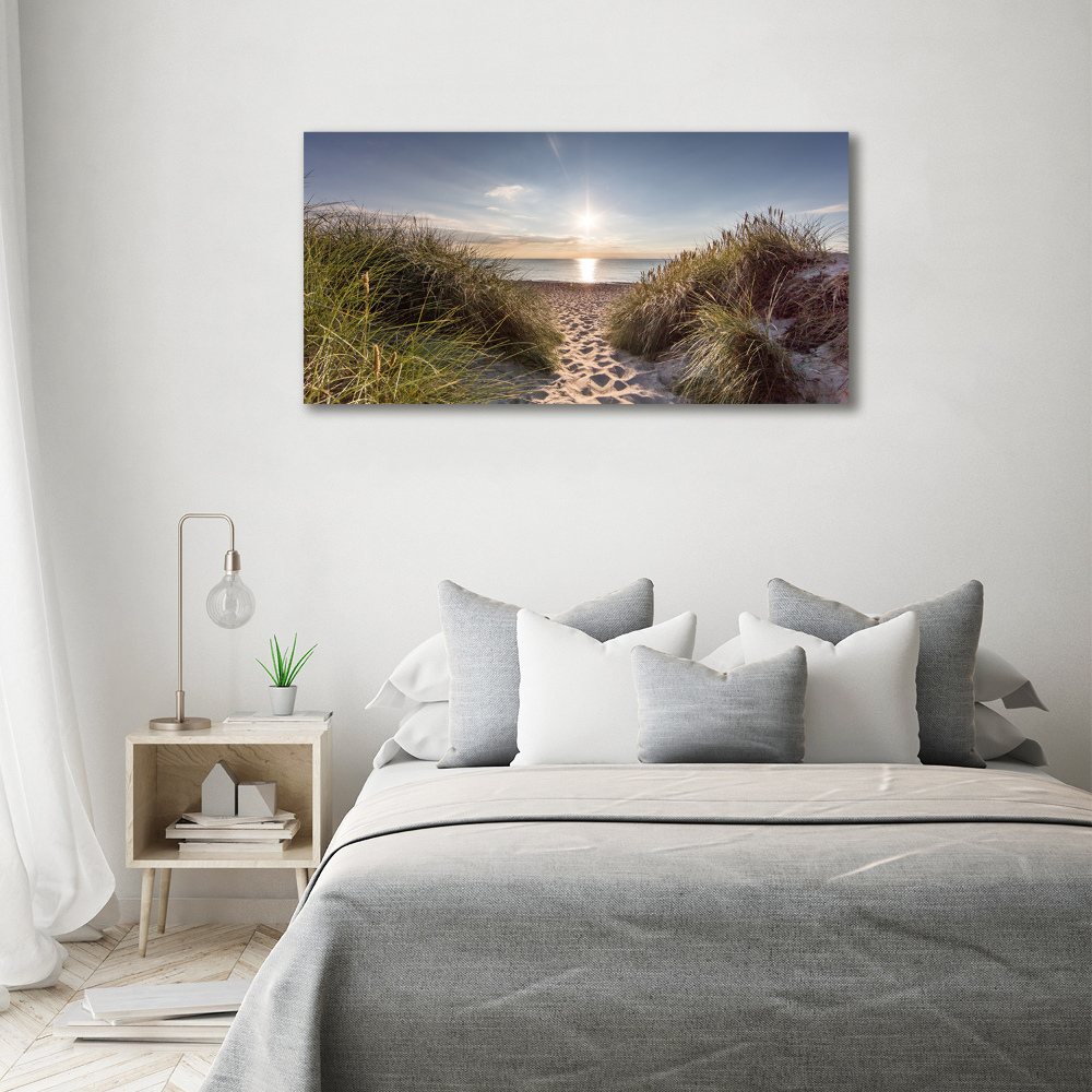 Canvas wall art Coastal dunes