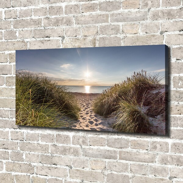 Canvas wall art Coastal dunes