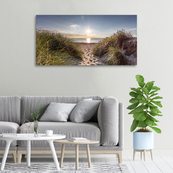 Canvas wall art Coastal dunes