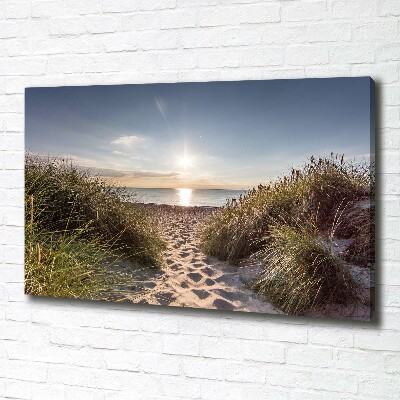 Canvas wall art Coastal dunes