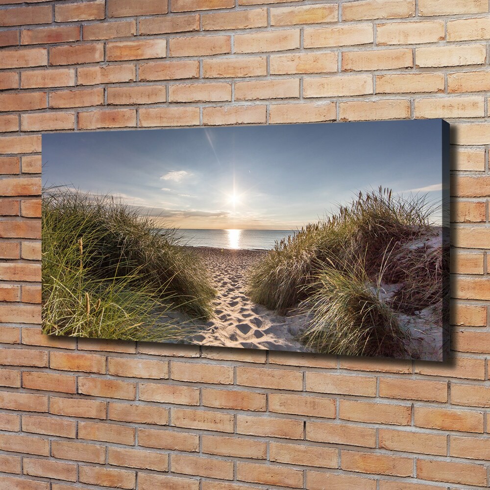 Canvas wall art Coastal dunes