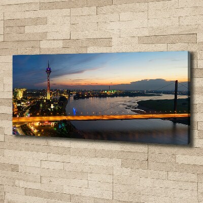 Canvas wall art Dusseldorf germany