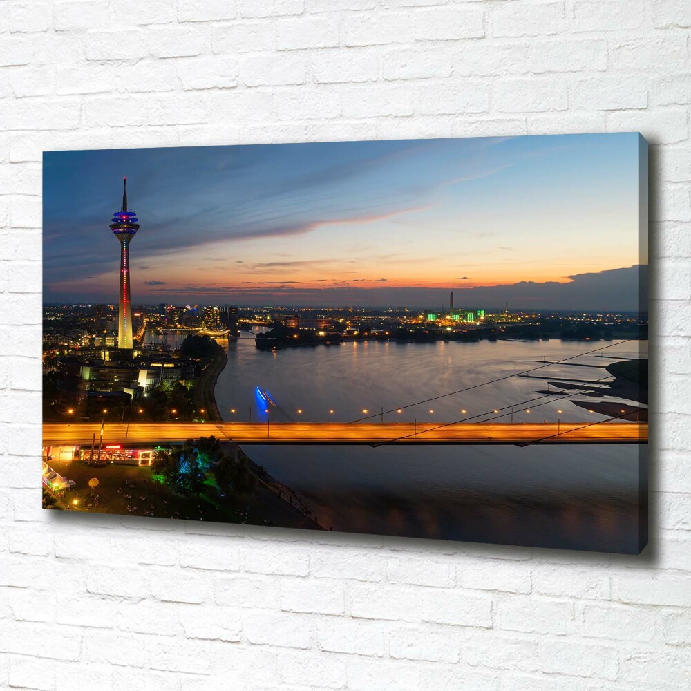 Canvas wall art Dusseldorf germany