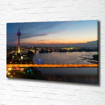 Canvas wall art Dusseldorf germany