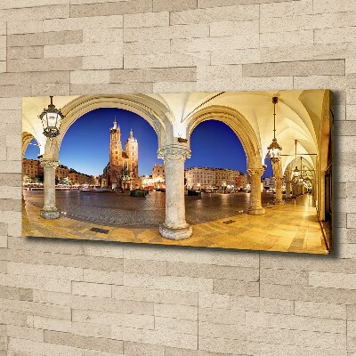 Canvas wall art Cracow Poland