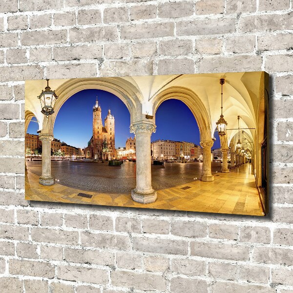 Canvas wall art Cracow Poland