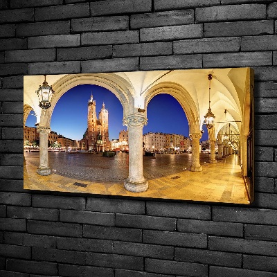 Canvas wall art Cracow Poland