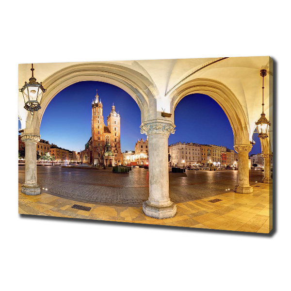 Canvas wall art Cracow Poland