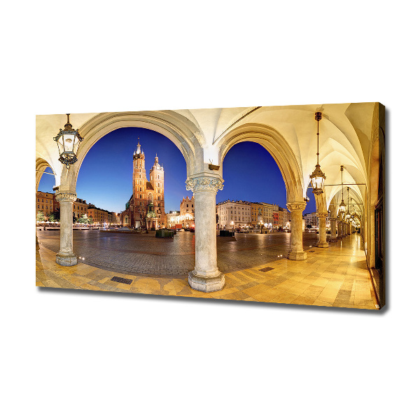 Canvas wall art Cracow Poland