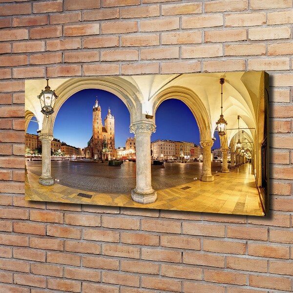 Canvas wall art Cracow Poland