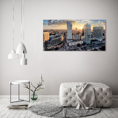 Canvas wall art Warsaw Poland