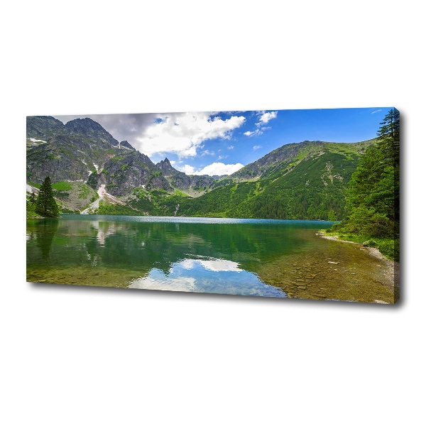 Canvas wall art Morskie Oko Tatry