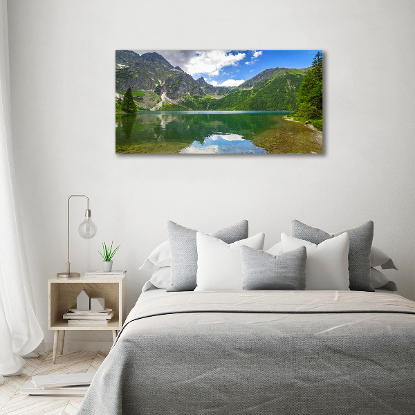 Canvas wall art Morskie Oko Tatry