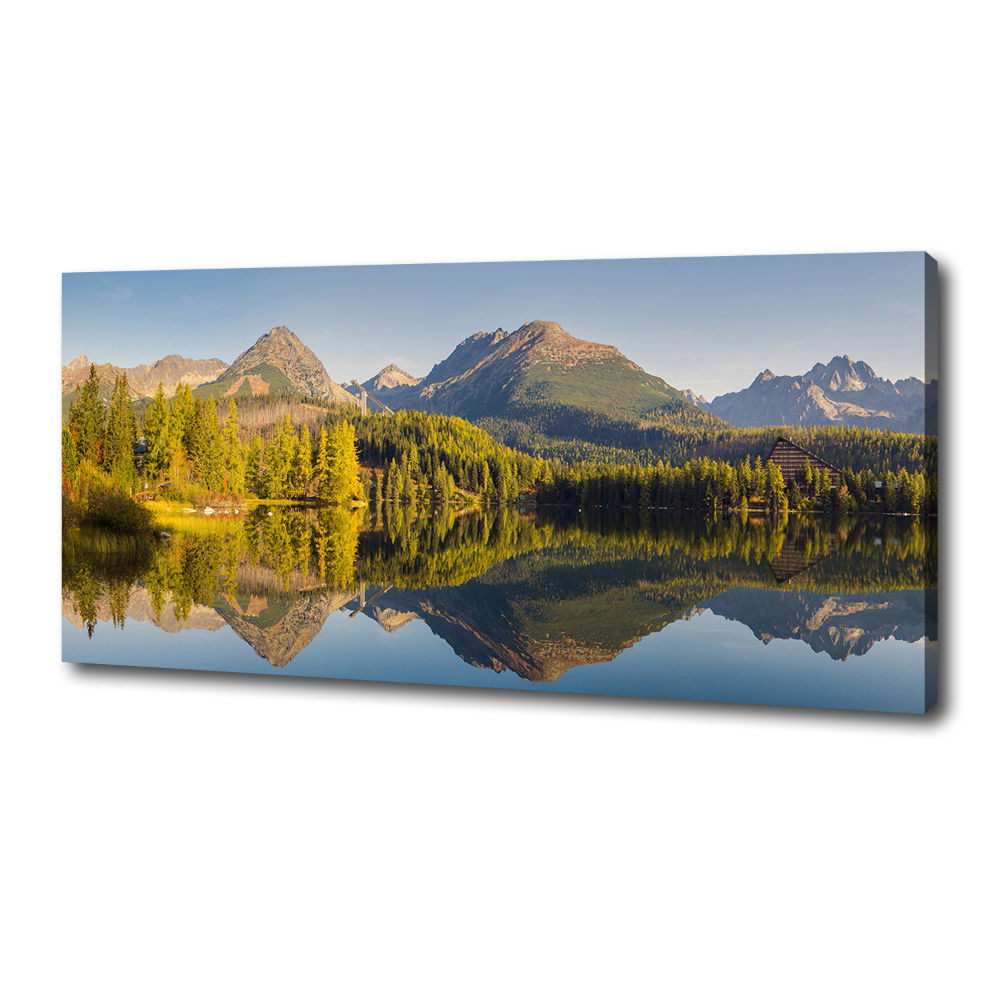 Canvas wall art Panorama of the Tatra Mountains