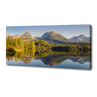 Canvas wall art Panorama of the Tatra Mountains